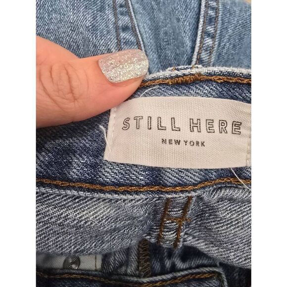 Women's‎ Still Here Jeans Relaxed Leg Straight Size 23 - Picture 7 of 9